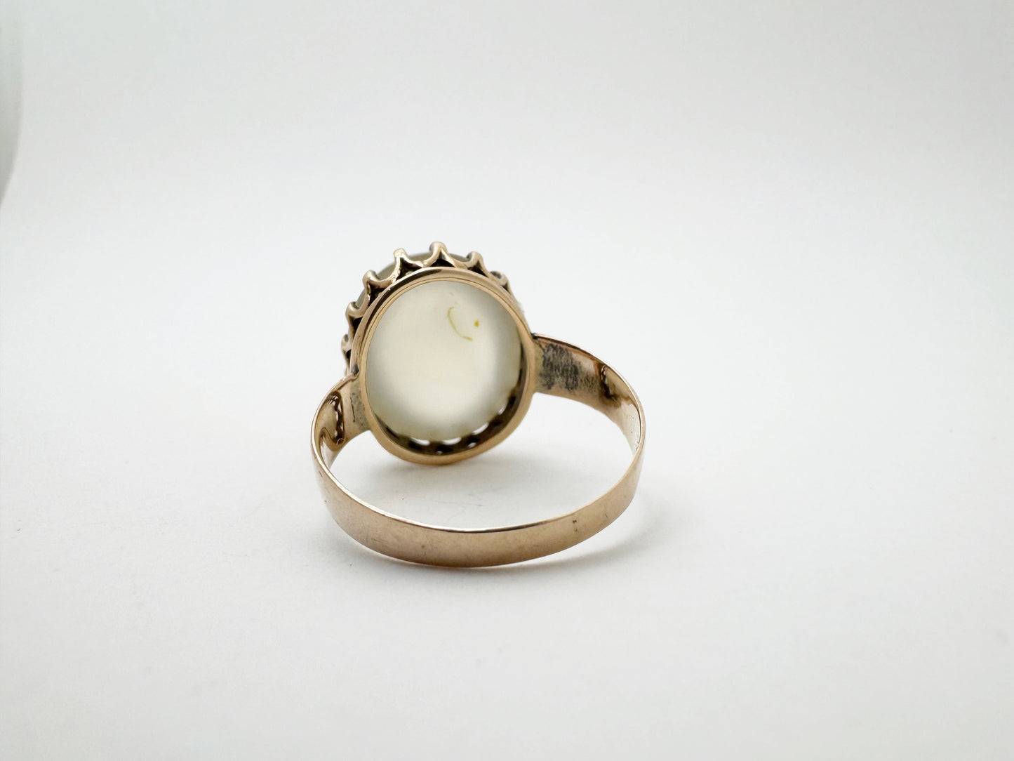 c.1890s Victorian Agate Ring