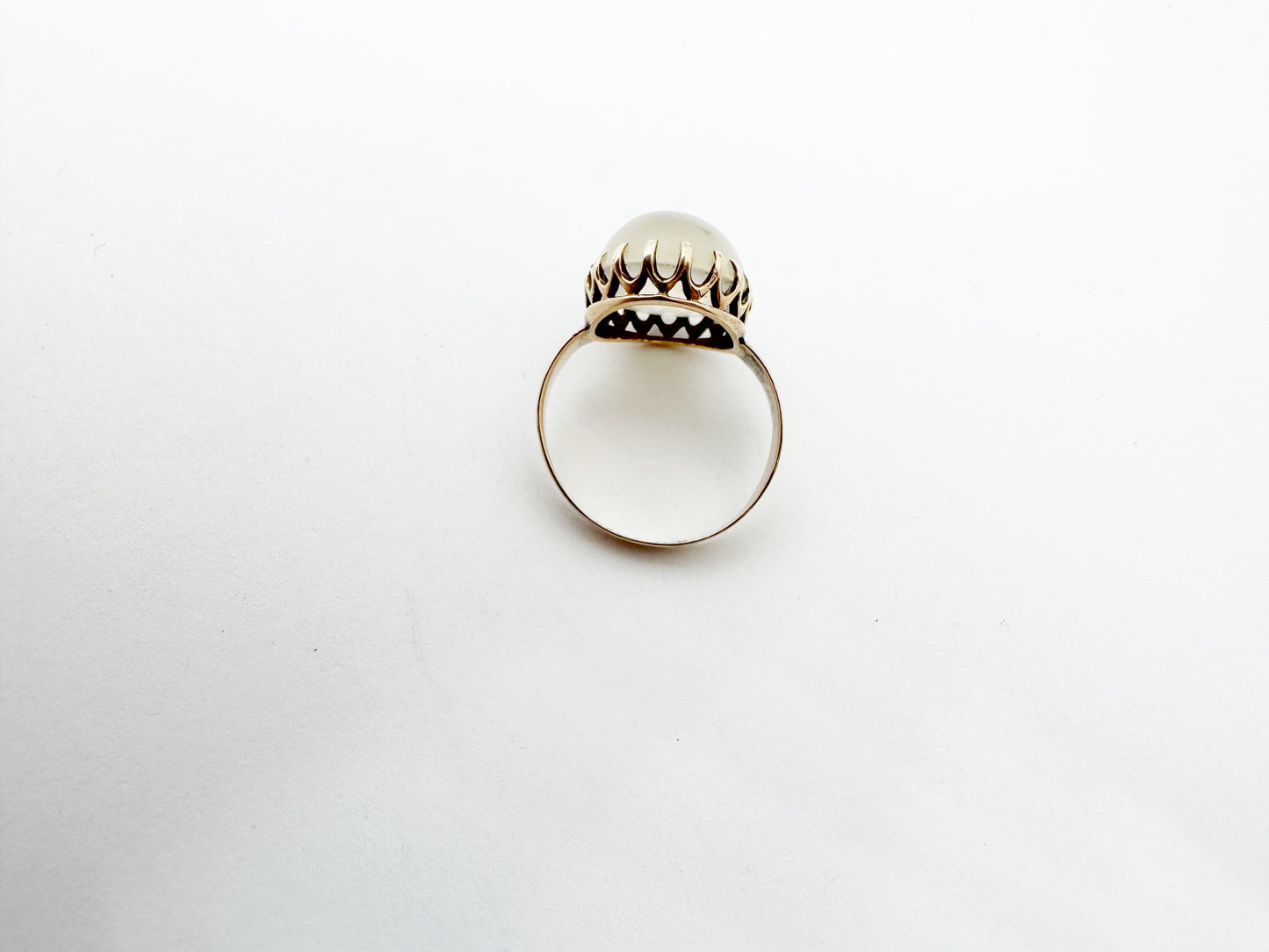 c.1890s Victorian Agate Ring