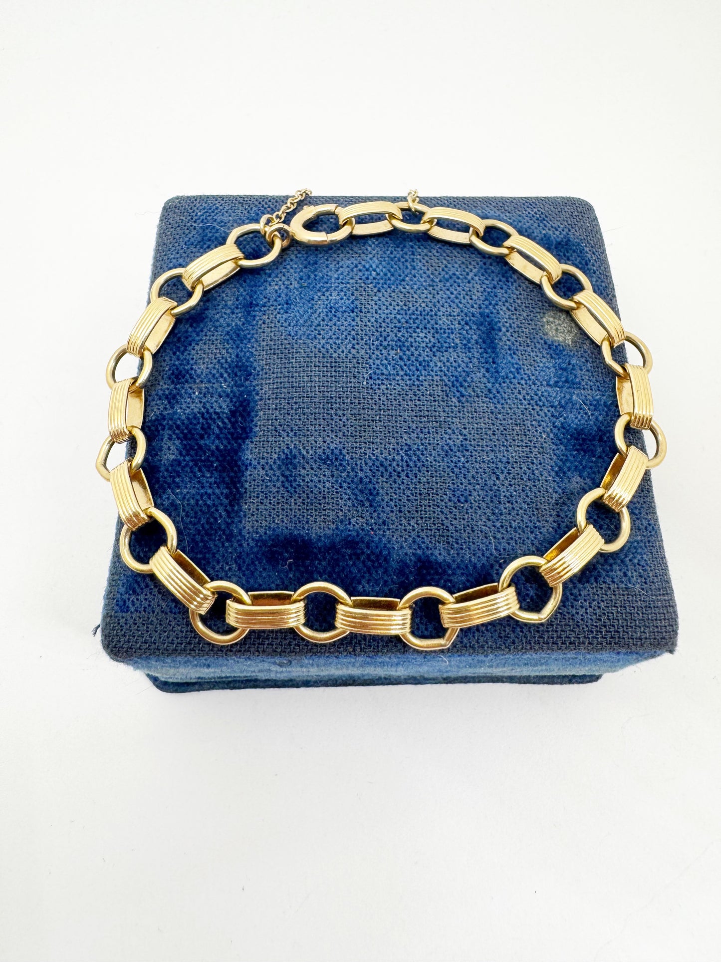 14k Gold Link Bracelet