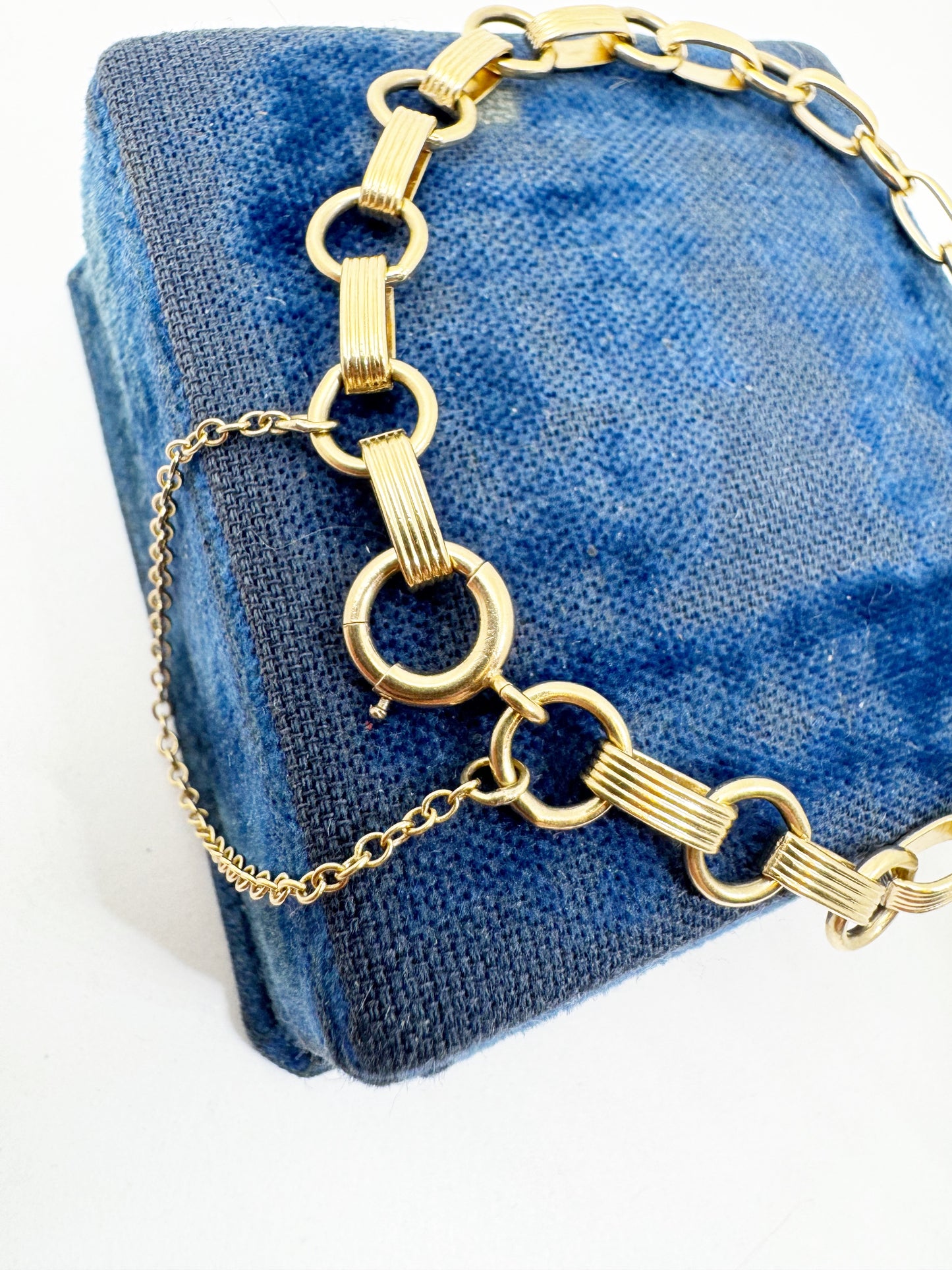 14k Gold Link Bracelet