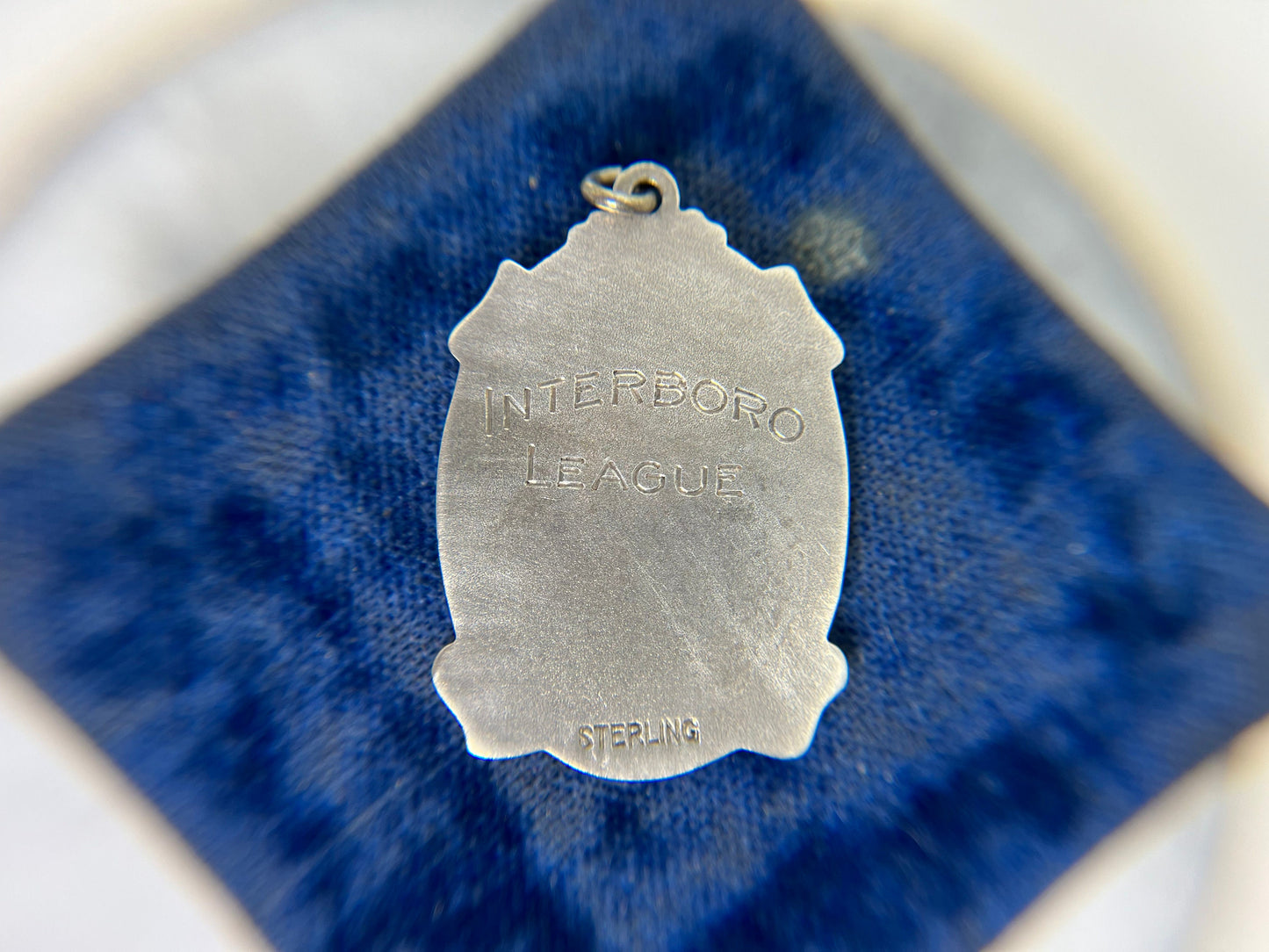 1930's Bowling League Medallion - Sterling Silver