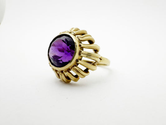 1970's Amethyst Cocktail Ring