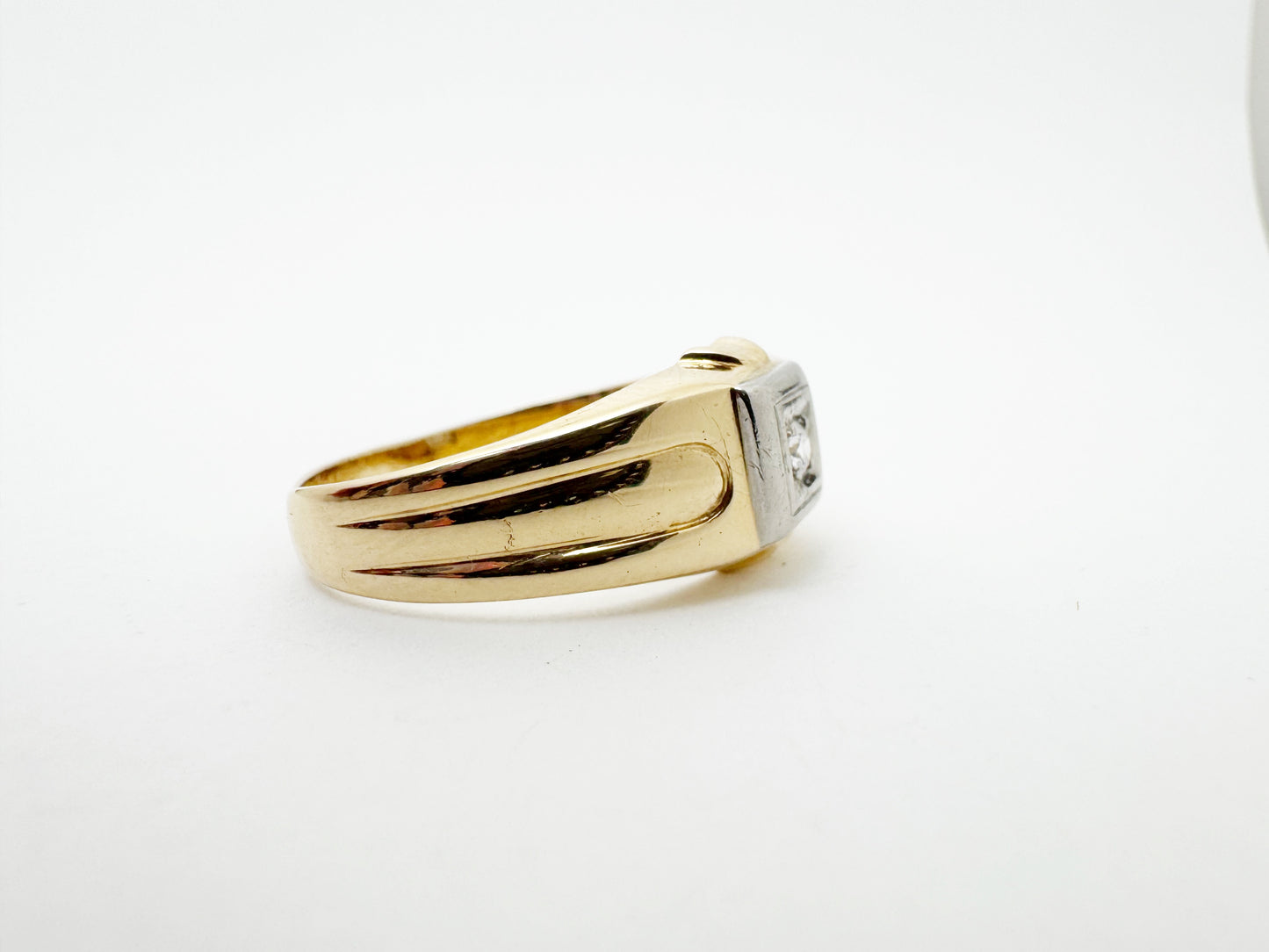 Two-Tone Kaspar & Esh Diamond Ring