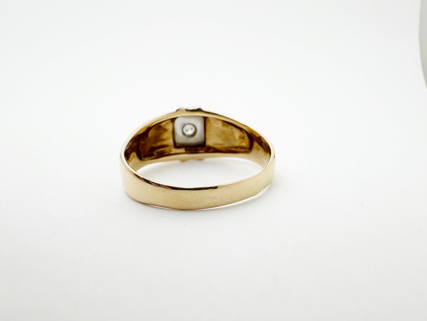 Two-Tone Kaspar & Esh Diamond Ring