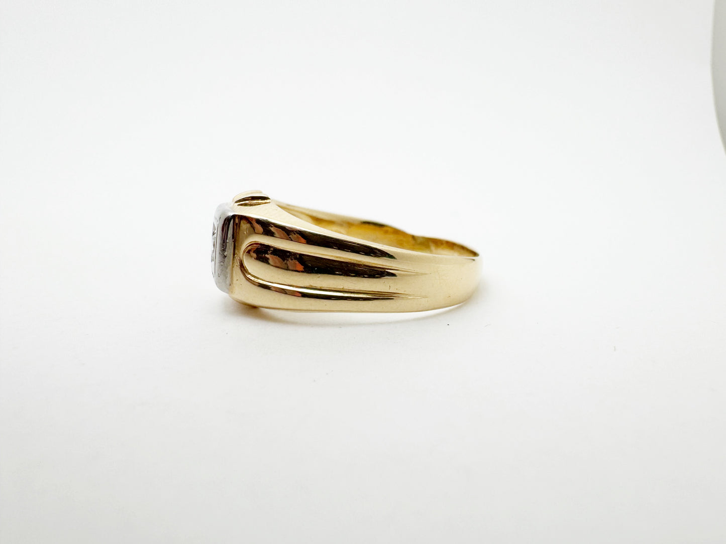 Two-Tone Kaspar & Esh Diamond Ring