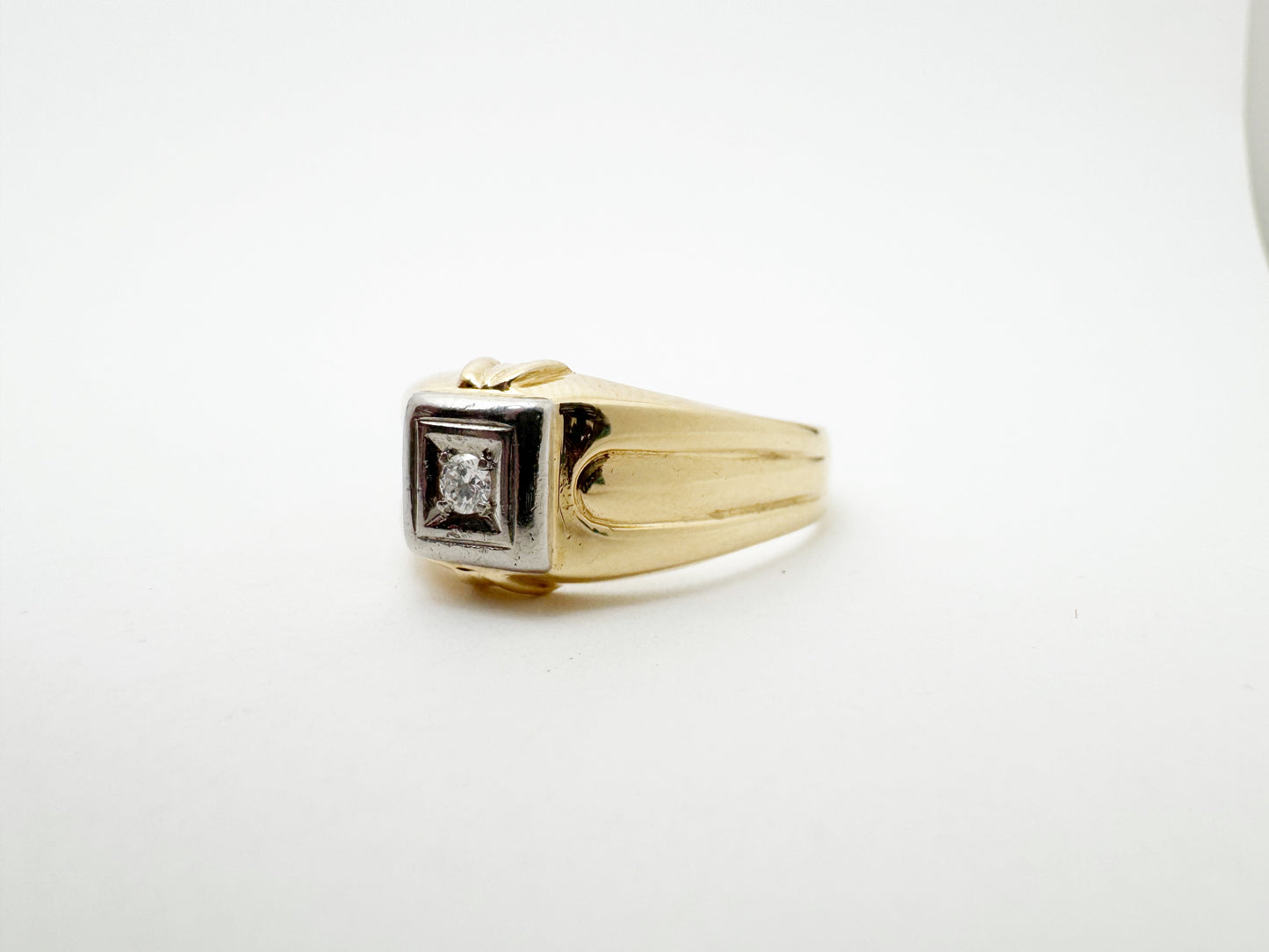 Two-Tone Kaspar & Esh Diamond Ring