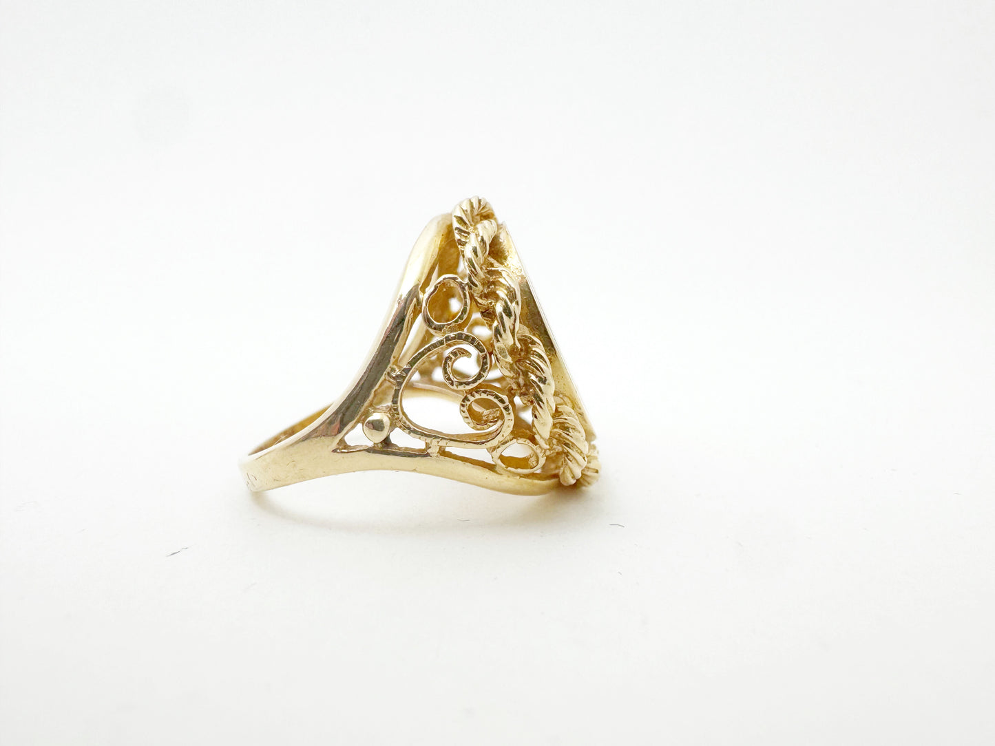 1945 Dos Pesos Coin Ring