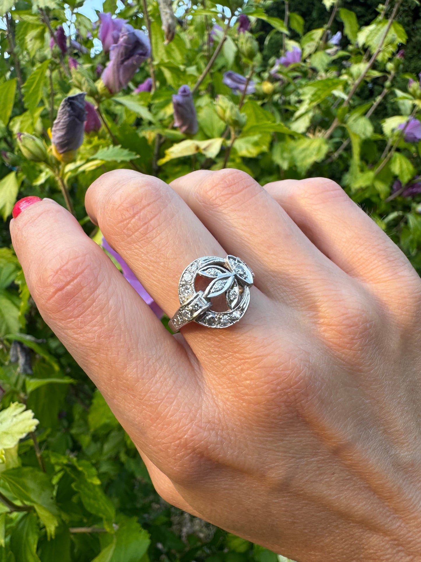 Late 1930's to Early 1940's Diamond Ring