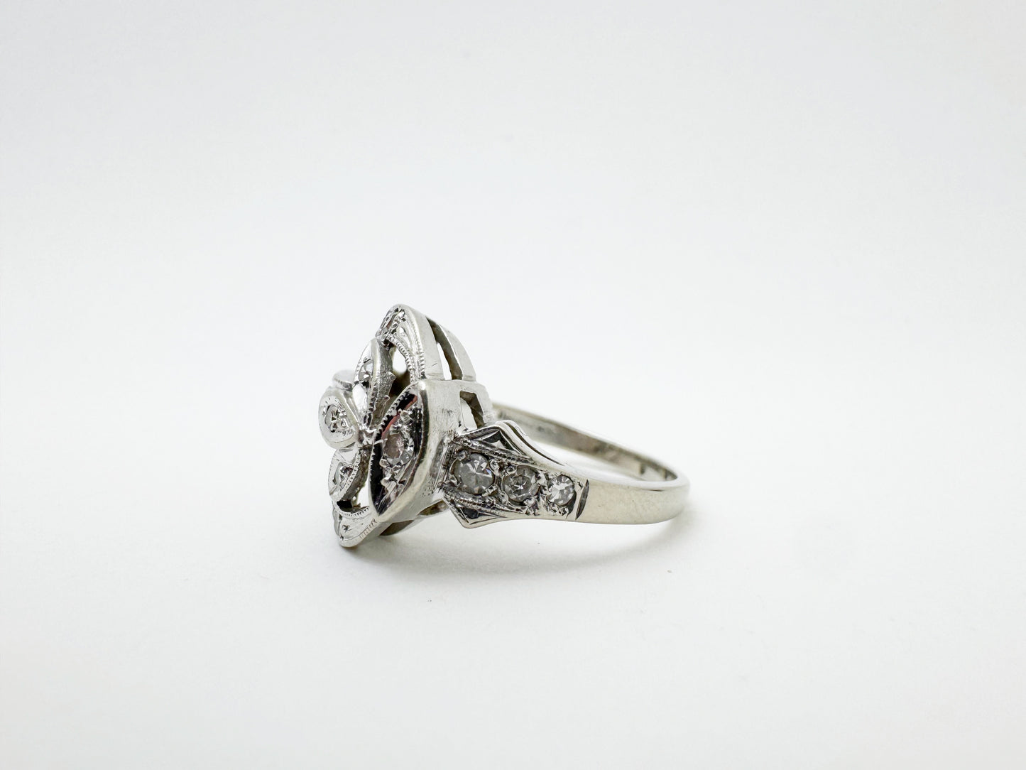 Late 1930's to Early 1940's Diamond Ring