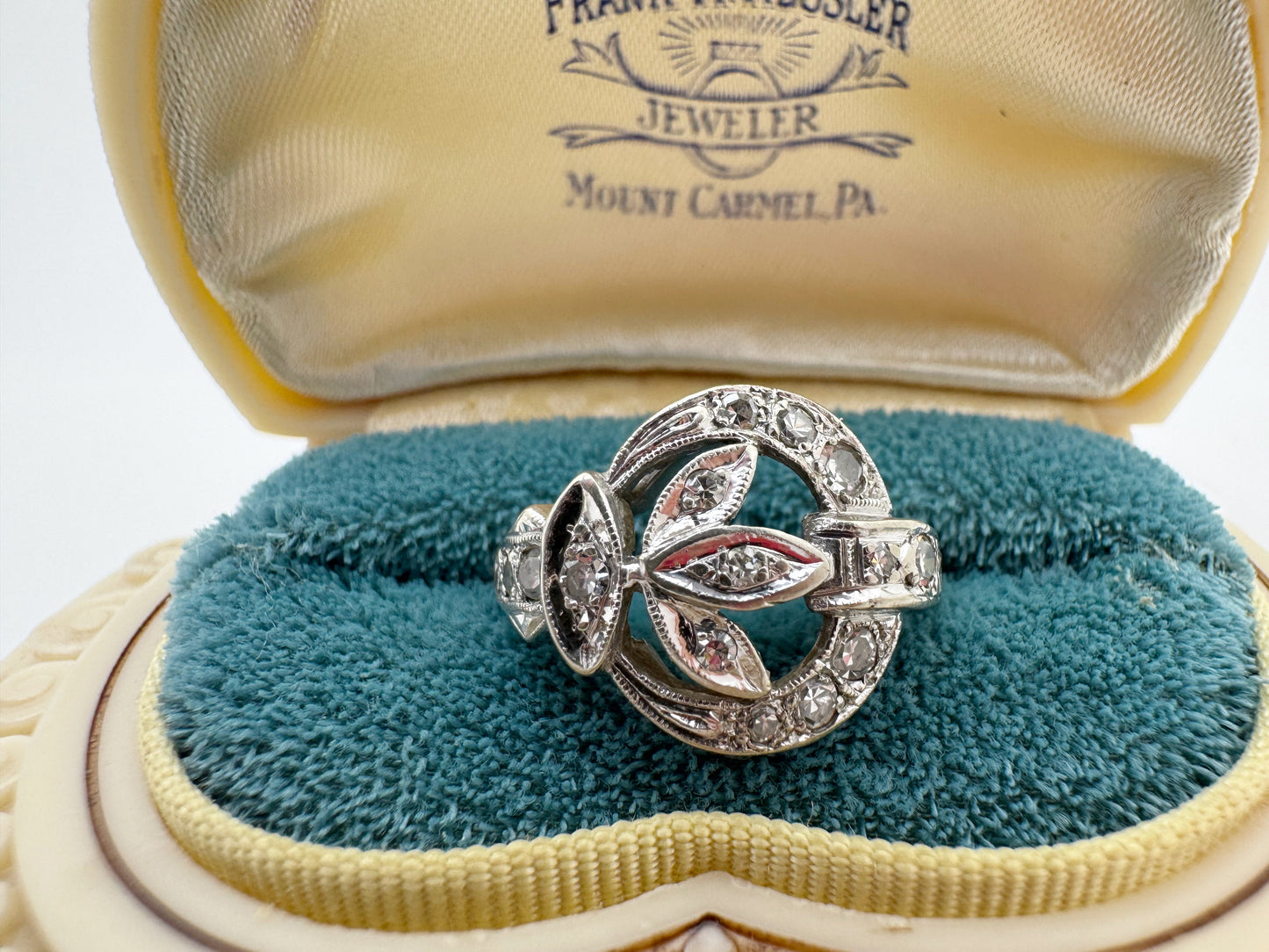 Late 1930's to Early 1940's Diamond Ring