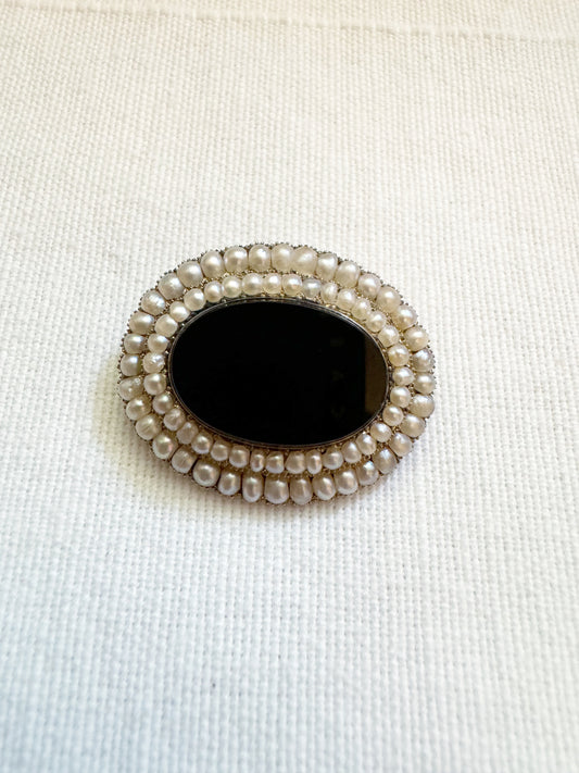 Victorian Mourning Brooch